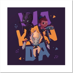 Wakanda Posters and Art